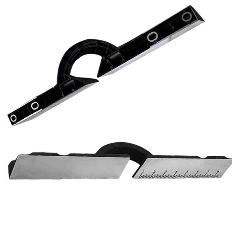 Aluminium Gusseisen Schneidemaschine Leitblech 450mm Gesamtlänge Konzipiert für Stabile Unterstützung Beim Präzisionssägen