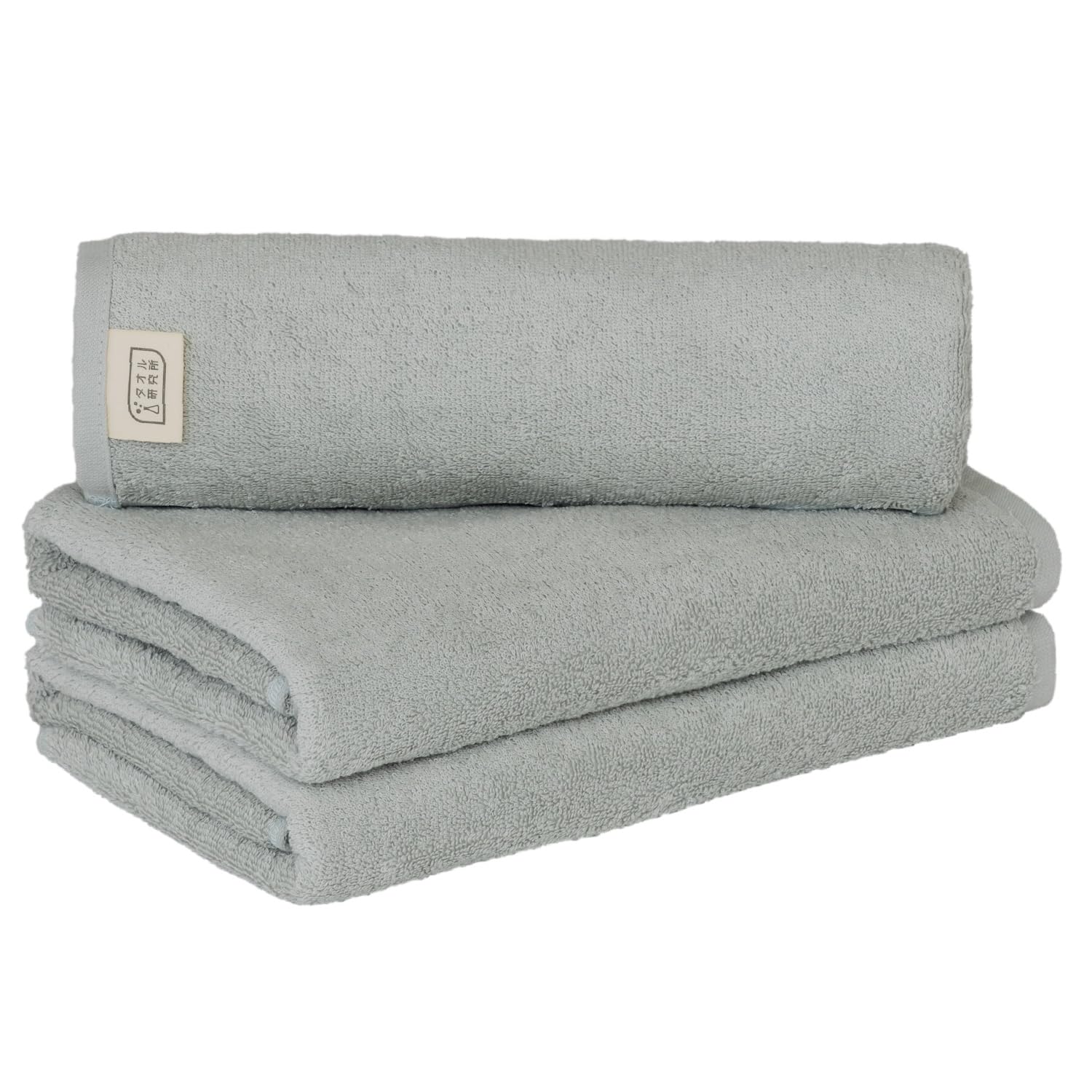 

Towel Laboratory Dry Smoke Blue Bath Set of Collaboratively Designed with and JapanTechnology [Speed 3D] #009 Towels, 3, Quick-Drying, Medium-Weight,