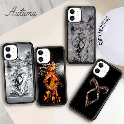 Shadowhunters Telefonhülle für iPhone 11 12 13 14 Pro Max Mini X XR XS SE 2020 5s 6 6S 7 8 Plus Samsung Galaxy S21 S22 Hülle