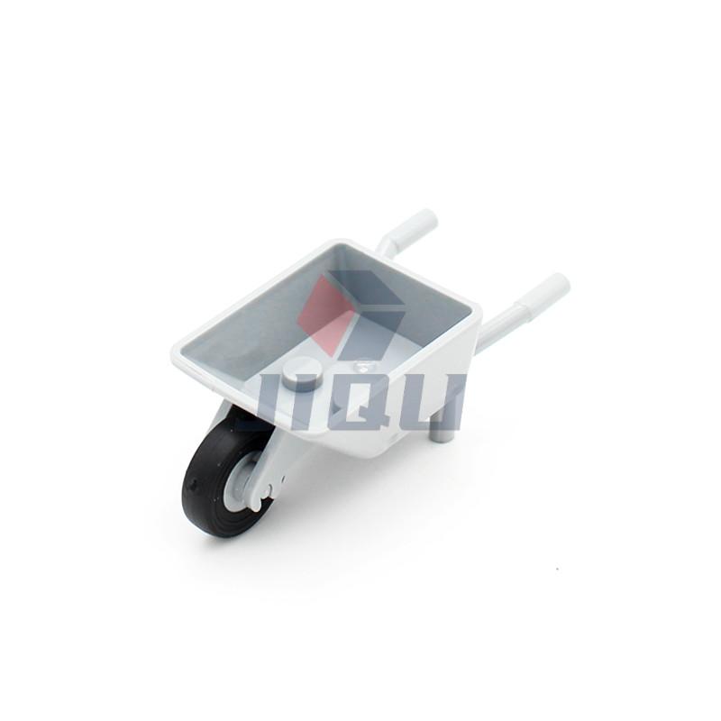 Non-Toxic Moc City Building Block Accessories Utensil Wheelbarrow Frame Bricks 98288 Compatible Smooth Small Single Tire 59895 Toy Gifts
