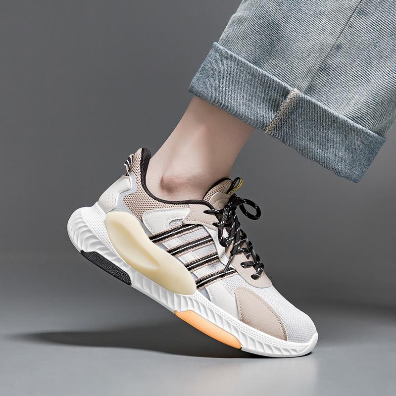 2025 Spring New Sport Shoes  for Women Men Shoes Fashion Lace Up Retro Casual Sneakers Retro Couple Platform Mesh Running Shoes