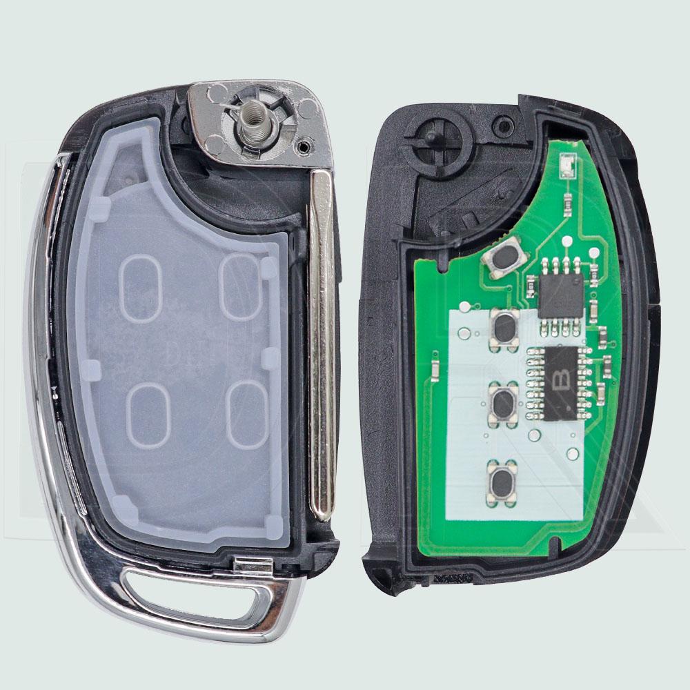 DR TQ8-RKE-4F16 95430-C1010 ID46/4D60 Chip 433MHz Flip Car Remote Key For Hyundai Sonata 2014 2015 2016 2017 2018