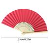 5/10 Stück Handfächer Einfarbig Bambus Papierfächer Tanzaufführung Holz Faltfächer Bekleidungszubehör Zum Handbemalen
