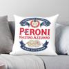 Peroni Bier Larang Asu Quadratische Kissenhülle Polyester Leinen Samtmuster Reißverschluss Dekoration Wurfkissenhülle Sofakissenhülle Großhandel