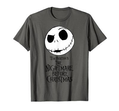 Camiseta Pôster de Título Jack Disney The Nightmare Before Christmas