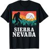 Sierra Nevada Bigfoot California Mountains Vintage Hiking T-Shirt