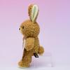 Doshin Made in Japan Fluffy Rabbit Plush Size 26cm Brown Toy, S, Tall,