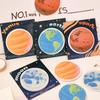 Cute Planet Sticky Notes: Reusable Earth-Themed Memo Pad & Small Gift