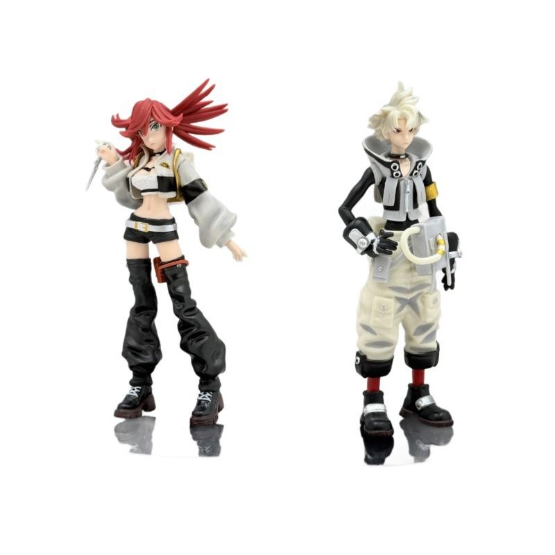 Gachiakuta Rudo Surebrec Rio Ripper 2D Anime Game Beautiful Girl Figure Model Toy Computer Case Decoration Gifts
