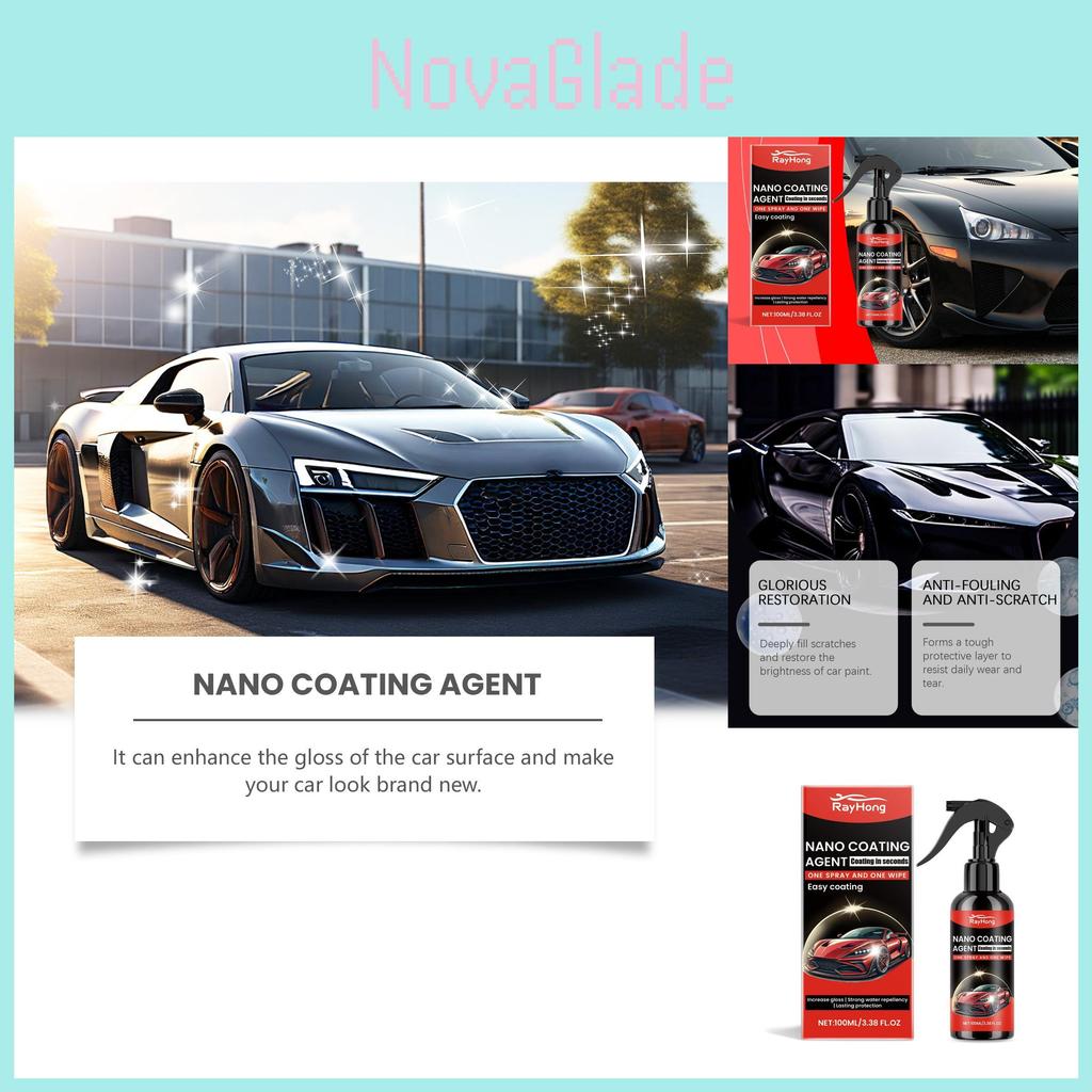 Agent de Revêtement Automobile Rayhong Pour la Protection de la Peinture de Voiture Améliorant la Brillance Et la Résistance à la Saleté