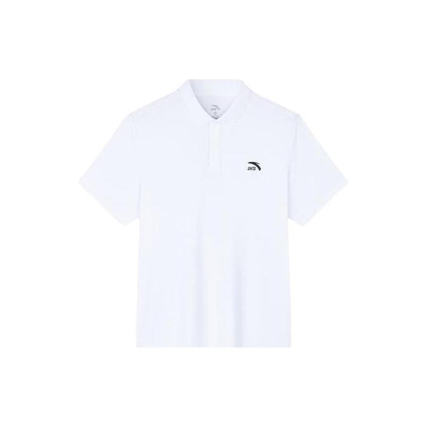 Мужская футболка-поло Anta Life Collection Снежный Белый 952428116-1 3XL