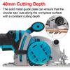 1800W 125MM Electric Cordless Brushless Circular Saw Auxiliary Handle Household Woodworking Tools for 18V Battery