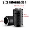 Tire Valve Stem Caps tire Valve Covers Valve stem Covers Black 5 pcs/Pack Anodized Aluminum Tire Valve Cap Set Corrosion Resistant Universal Stem