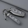 Car Key Fob Case for BYD Dolphin Lied Tang DM Atto 3 Han EV Qin PLUS Song Pro MAX Yuan Car Key Fob Zinc Alloy Leather Case