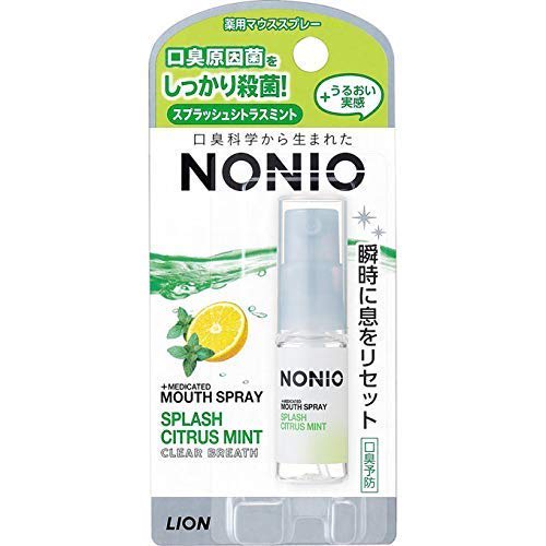 Lion NONIO Mouth Spray Splash Citrus Mint (5mL) Mouth Freshener