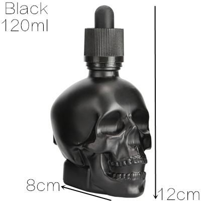 Glas Sprüh Tropfflasche Bitter Schädel Bitterflasche für Bittermedizin Tropfer BITTERFLASCHE 30/60/120ml