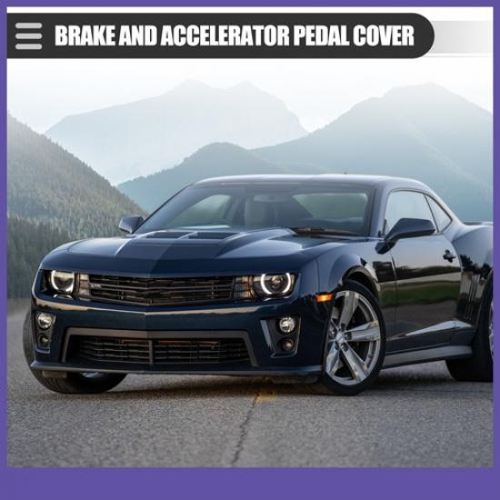 Brake and Accelerator Pedal Covers Single  for Chevrolet Camaro