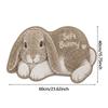 Water Absorbent Rabbit Shape Rug Soft Washable Floor Carpet Cute Bath Mat Rug  Home Decoration