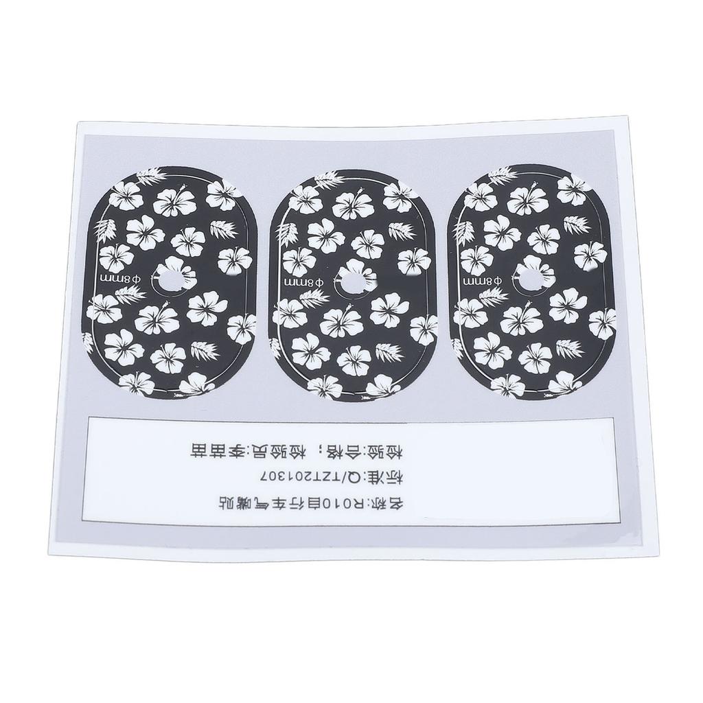 Samolepka na ventil horského kola Univerzální Dekorativní Samolepka na pevný ventil silničního kola pro francouzský ventil