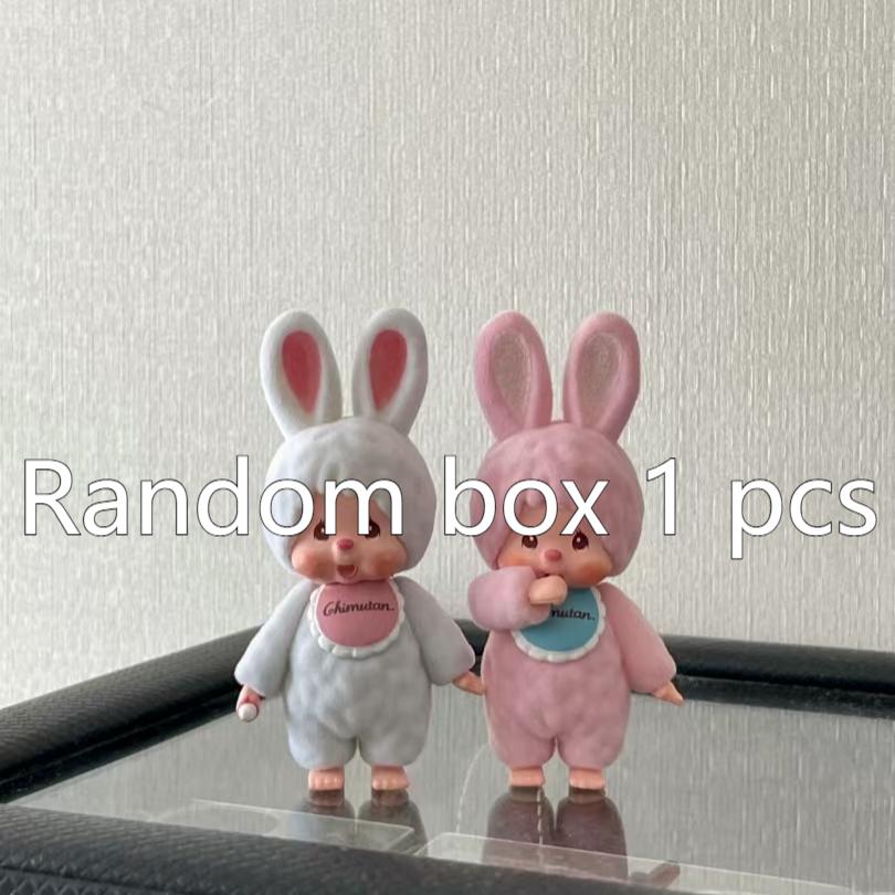 Spot Mengqiqi Hase Verkleidepuppe Handgemacht Blind Box Niedliches Schreibtischornament Spielzeug Lieblingsartikel von Fans Überraschungsgeschenke für Kinder