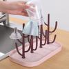 Portable Feeding Bottle Drain Rack Bottle Pacifier Storage Rack Durable Drying Rack  Baby Supplies