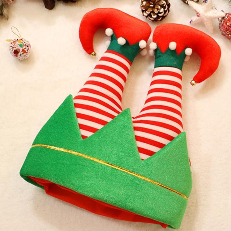 Weihnachten Neuheit Party Hüte Santa und Clown Hosen Hüte Fancy Lustige Kopfbedeckung Kostüm für Kinder & Erwachsene Geschenke