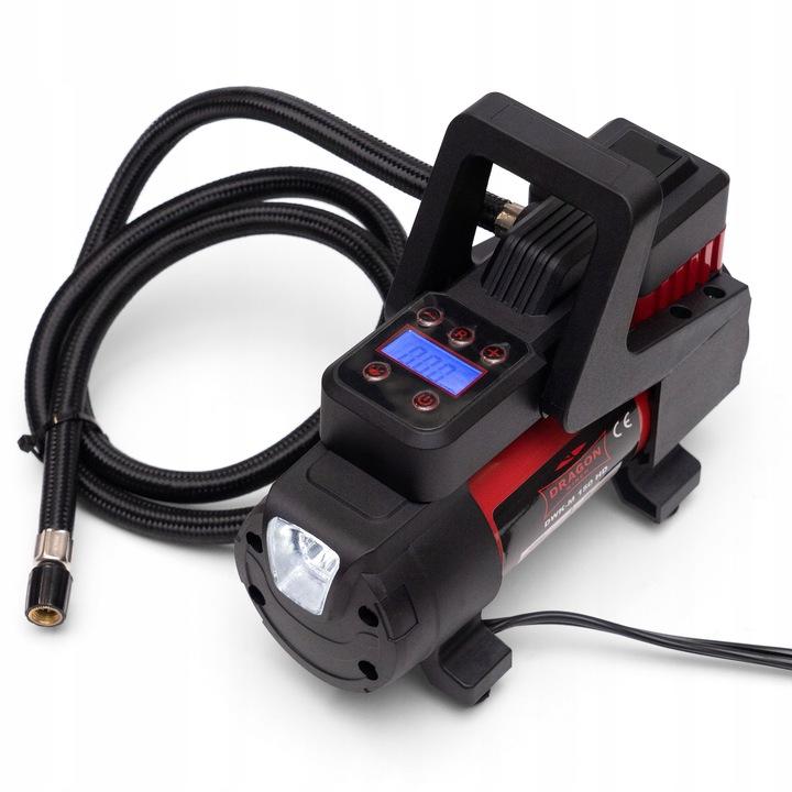 Kompresor Powietrzny Dragon Winch 12V 10,34Bar 35L/Min Z Latarką Led