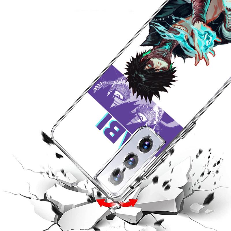My Hero Dabi Bnha Cover Phone Case For Samsung Galaxy S26 S25 Edge S24 Ultra S23 S22 Plus S21 S20 FE Soft Fundas Shell Galaxy S2