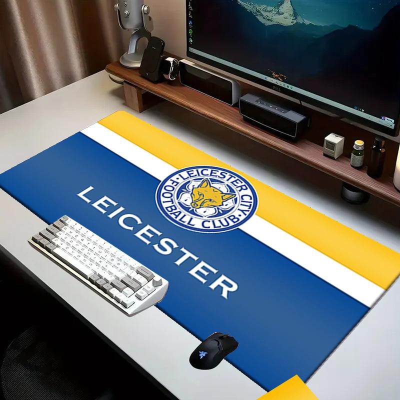 Leicester Football Club Crest Mouse Pad Office Desk Mat, Gaming Mouse Pad Mousepad, Keyboard pad,Heavy-Duty Non-Slip Rubber Backing, Gift