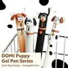 0.5mm ST Tip Cute Dog Gel Pen Fast Drying Ink Student Gel Pen Creative Writing Pen  Exam Practice