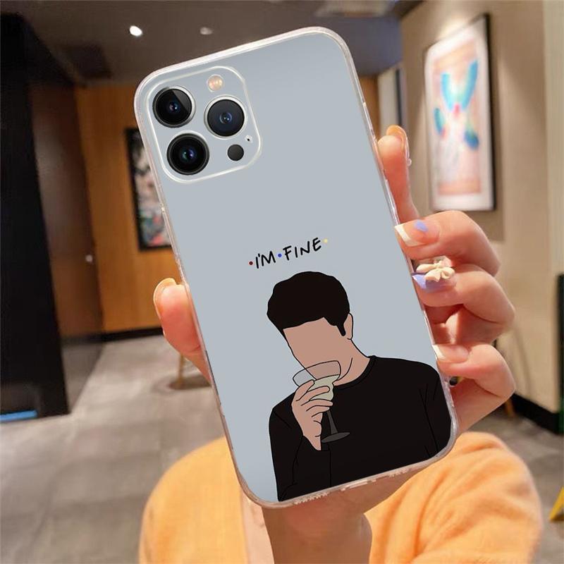 Phone Case For iphone 17 Pro Max Air 16 15 14 13 Pro Max 15 16 Pro 15Plus Friends TV Show Case Funda Capa Cell