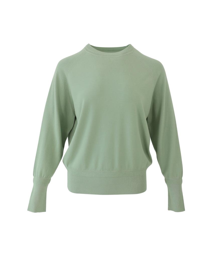 Baseukala Chic Raglan Round Neck Long Sleeve Knitwear (5Colors)