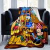 1 szt., Przytulny wystrój domu: Koc Sofa Disney, Idealny do Sypialni, Salonu, Podróży, Kempingu