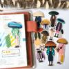12Pcs/Pack Vintage Girl Mushroom Head Sticker DIY Craft Scrapbooking Album Journal Planner Decorative Stickers