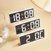 Dual Alarm Clocks with Large LED Screen - Modern Korean Design 6628