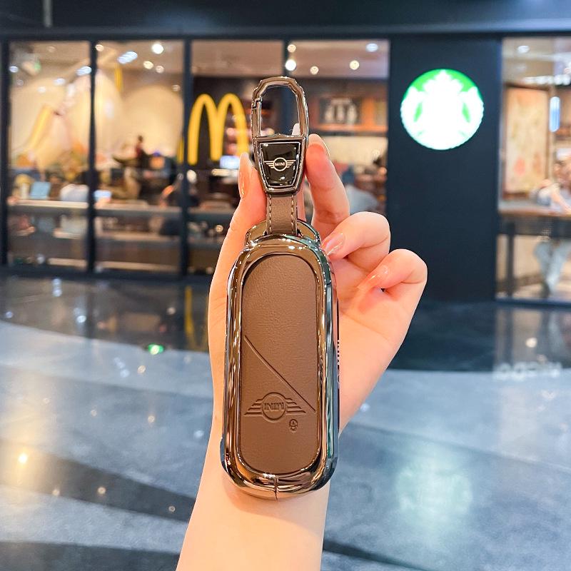 Compatible BMW Mini Key Case: Fits 25 Models, New Energy Countryman Shell, Cooper Electric Buckle.