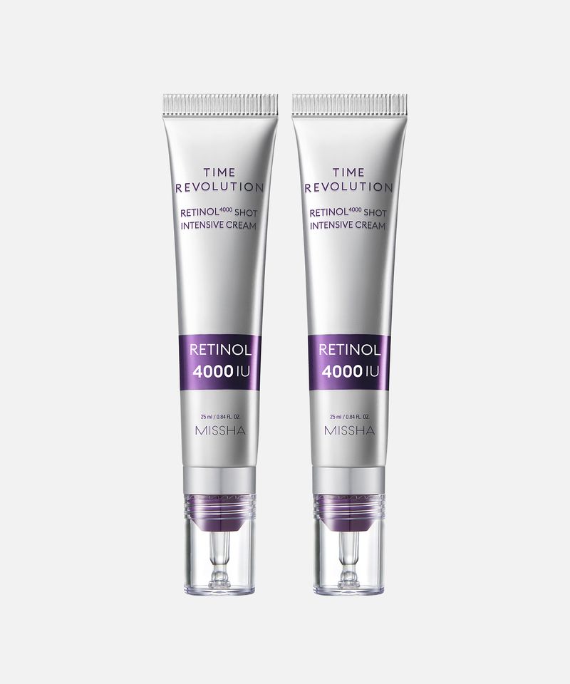 [2 Items] Time Revolution Retinol 4000 Shots Intensive Cream 25ml
