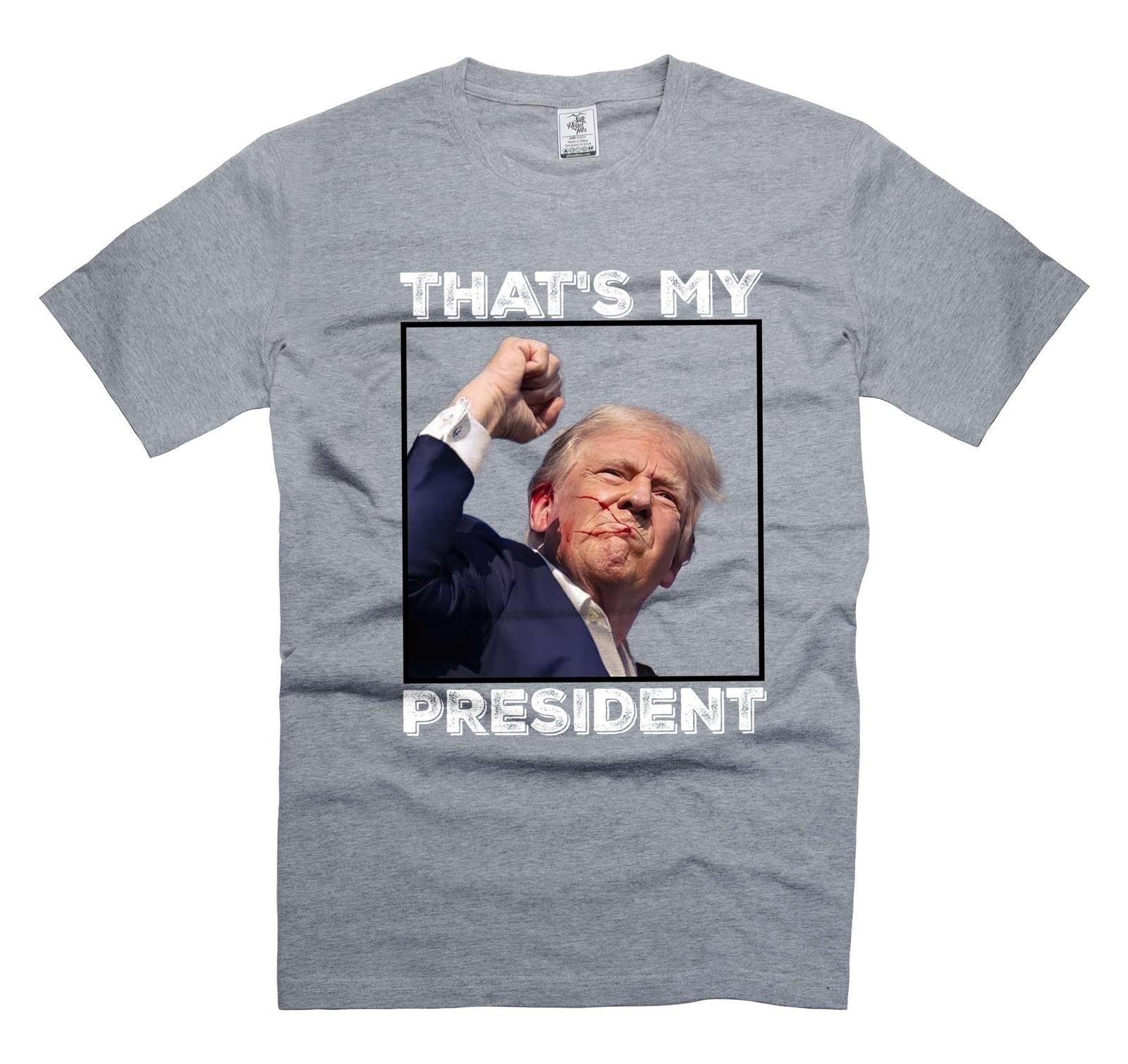 Men s Donald Trump Tee Shirt That s My President Shirt DJT Trump Support Shirt M