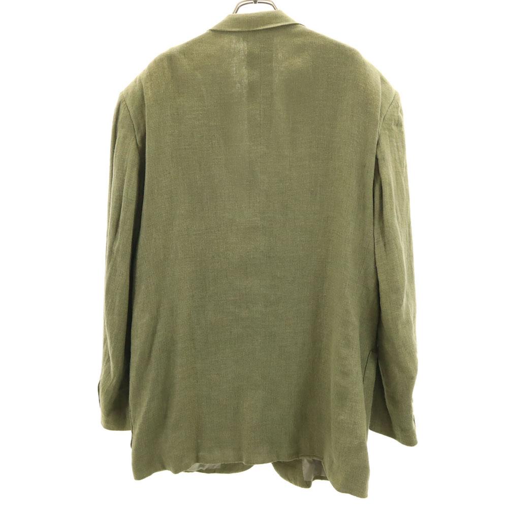 ISSEY MIYAKE made in Japan Blowout cloth tailored jacket XL Olive blazer Men's Used