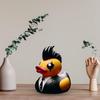 Elegant Duck Figurine Unique Resin Duck Statue Animal Figure Sculpture Stylish Home Office Decoration Accessory