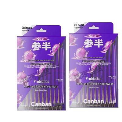 SAMBAM Probiotic Rich Grape Oolong Mouthwash
