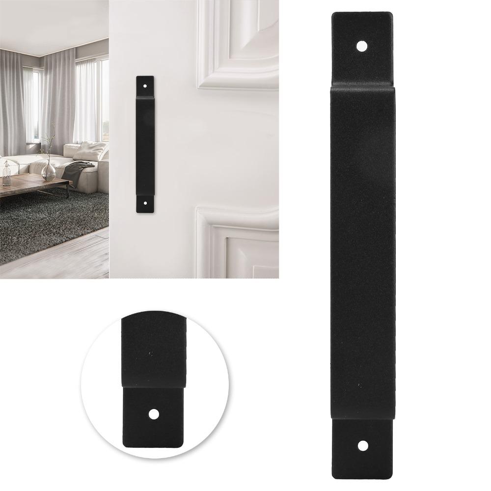 Durable Door Pull Handle Black Sliding Door Handle Modern Barn Door Handle Garage