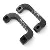 KOKATO Nissan NV350 Caravan Assist Grip Left and Right Set Aluminum Hiace Van Grab Genuine Replacement Design (Black)