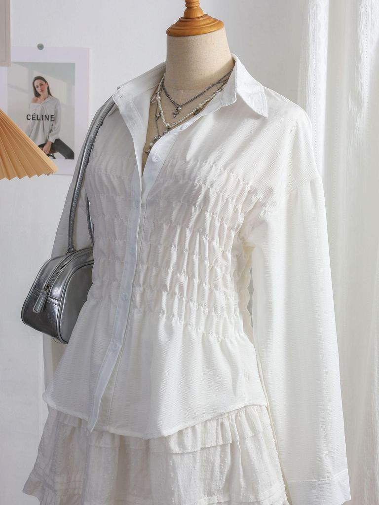 2025 Summer Retro Color Block Plaid Lapel Shirt - Slim Fit Short Sleeve