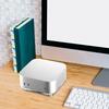 Anti-Slip Mini Desktop Computer Holder For Mac Mini M4 2024 Transparent Cooling Pc Stand Bracket Base