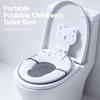 Nonslip Baby Folding Potty Seat Universal Children Potty Chair Pad Toilet Seat Gasket  Toddler