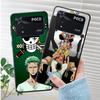 Black Soft Shell Case for Xiaomi Poco X4 Pro M5s M7 X3 NFC C40 C50 X5 C75 F3 F7 X7 C71 M3 M4 Pro C51 C61 One Piece Zoro Anime