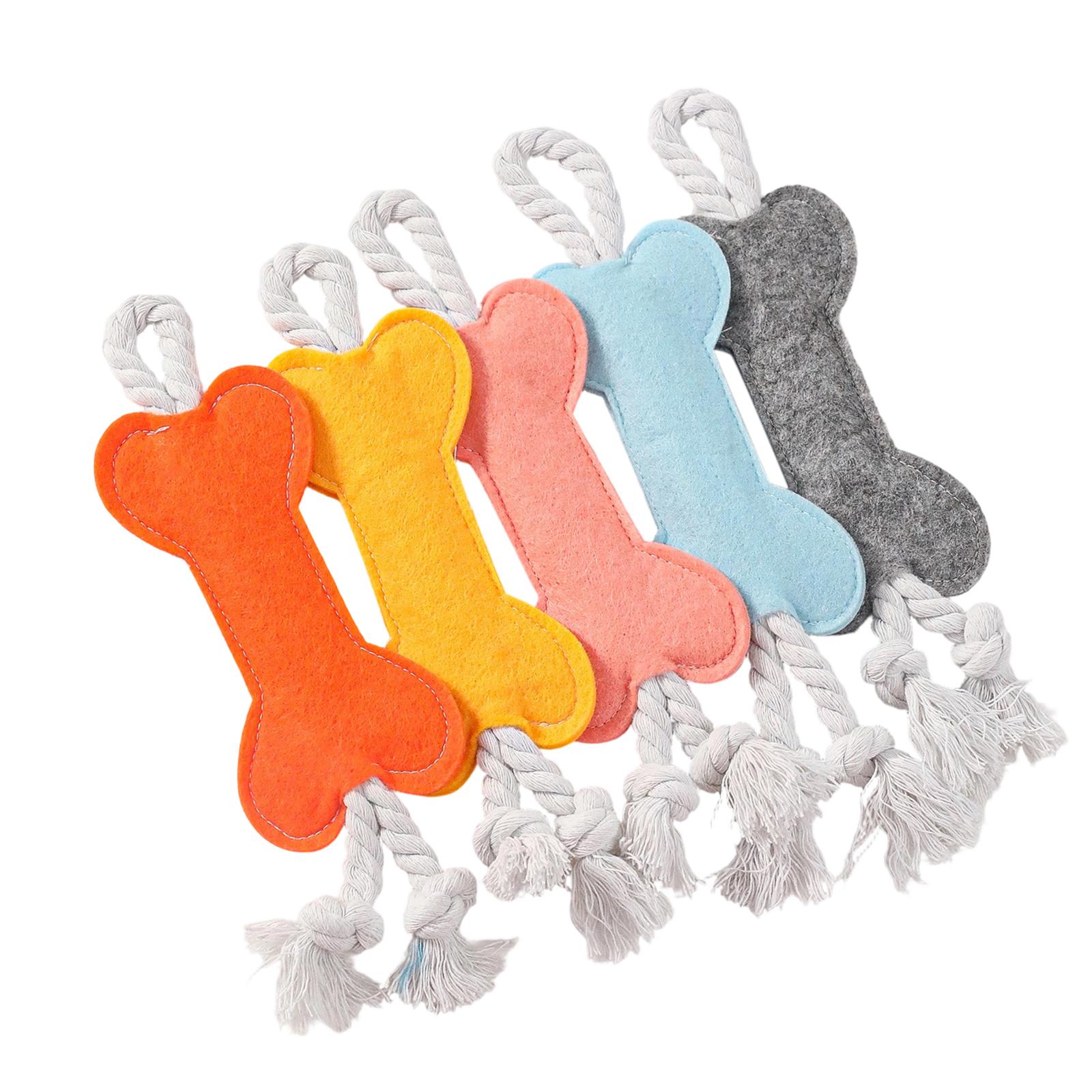 

Веревочная игрушка для собак – Игрушка для прорезывания зубов и жевания для щенков и собак (Случайный цвет) One Size