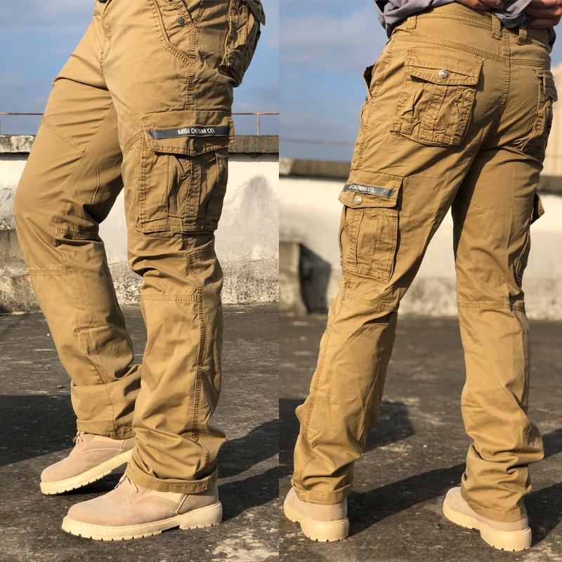 Pánská móda JAYSCE Pracovní kalhoty Outdoor Horolezecké kalhoty odolné proti opotřebení Pracovní oděvy Street Fashion Kalhoty Cargo Kalhoty Army
