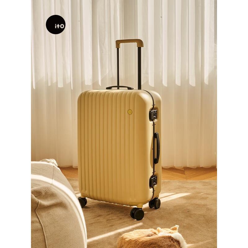 ITO Aluminum Frame Hardside Spinner Luggage 29 inch